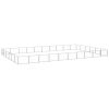 Dog Kennel Silver 645.8 ft? Steel
