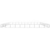 Dog Kennel Silver 1076.4 ft? Steel