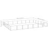 Dog Kennel Silver 376.7 ft? Steel