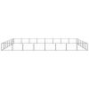 Dog Kennel Black 602.8 ft? Steel