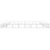 Dog Kennel Silver 861.1 ft? Steel
