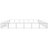 Dog Kennel Silver 645.8 ft? Steel
