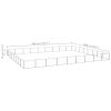 Dog Kennel Silver 775 ft? Steel