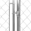Outdoor Dog Kennel Galvanised Steel 31.2'x31.2'x6.1'