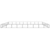 Dog Kennel Black 775 ft? Steel