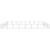 Dog Kennel Silver 516.7 ft? Steel