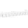 Dog Kennel Silver 86.1 ftÂ² Steel