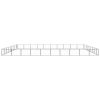 Dog Kennel Black 968.8 ft? Steel