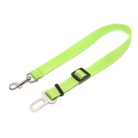 Fixed Strap Polyester Dog Strap Dog Leash Dog Leash (Option: 70cm-Light Green)